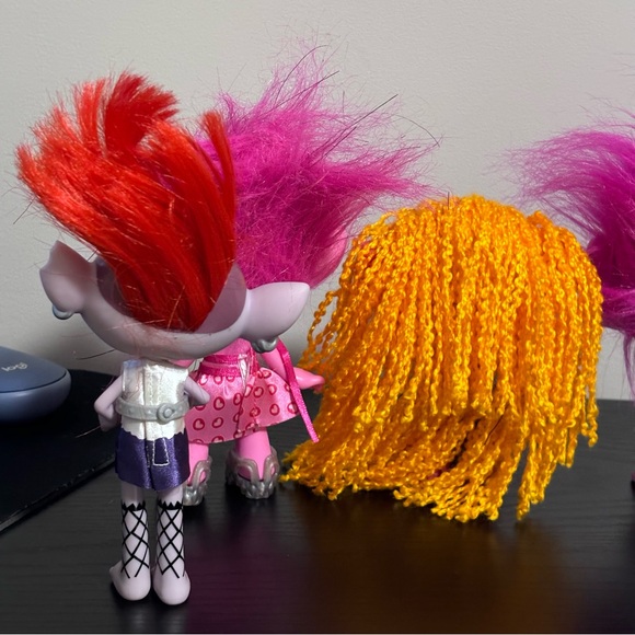 Dreamworks Trolls Figures Set of 6 - Picture 10 of 10